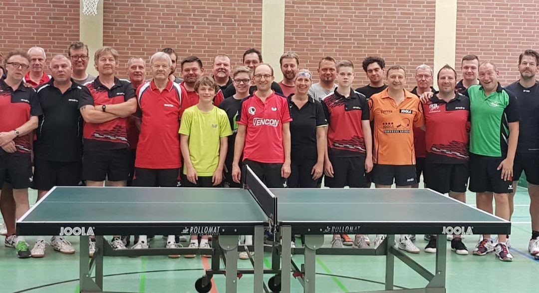 Abschluss der Tischtennissaison