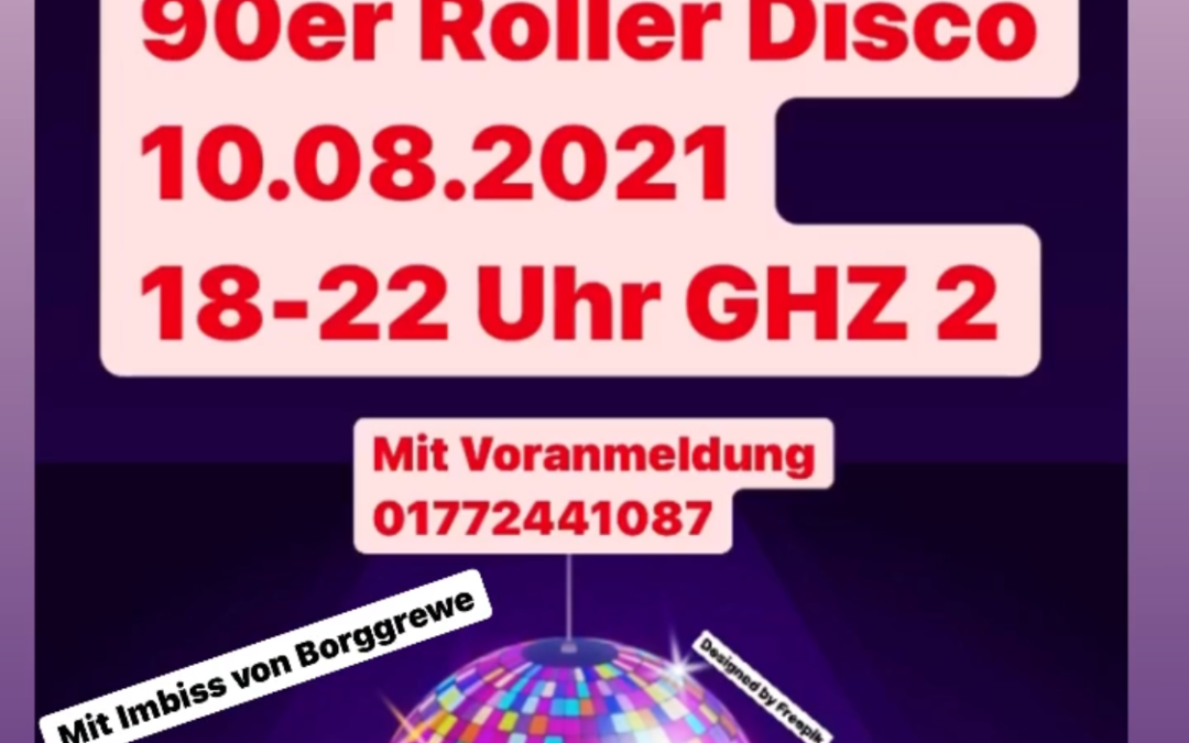90er Roller Disco der Vereinsjugend
