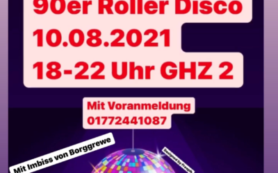 90er Roller Disco der Vereinsjugend