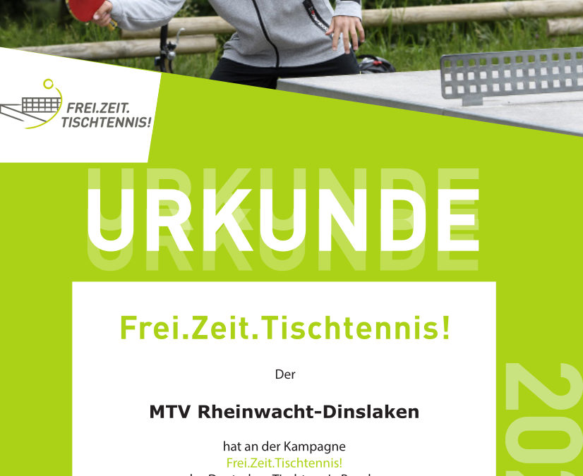 DTTB würdigt MTV Rheinwacht Dinslaken