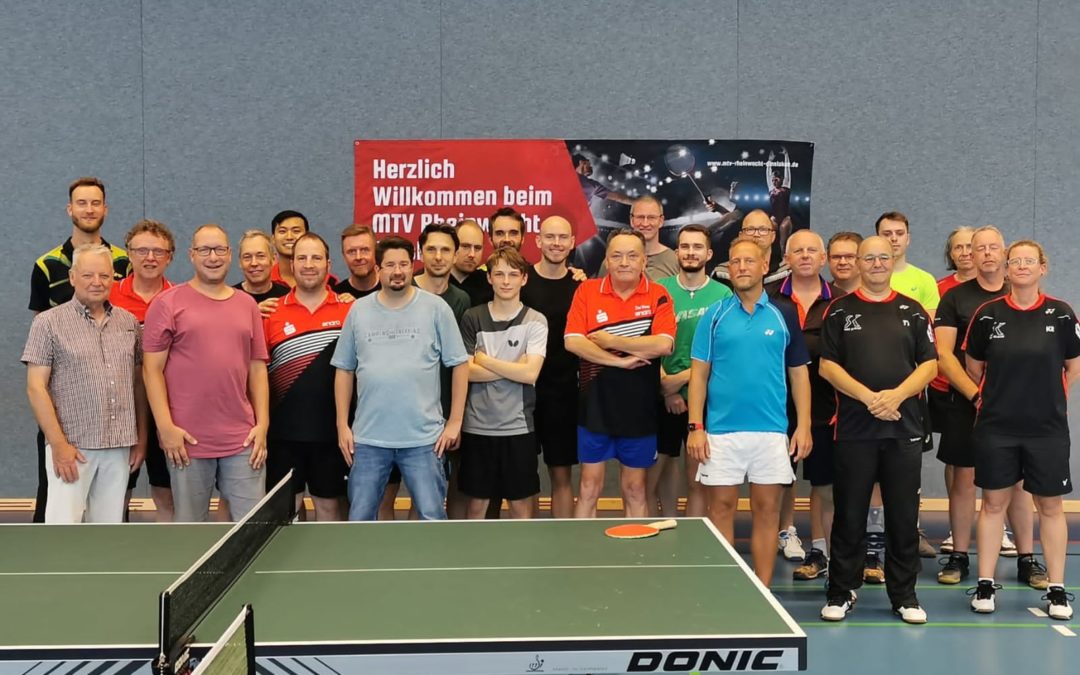 Ausflug in die Tischtennis-Abteilung