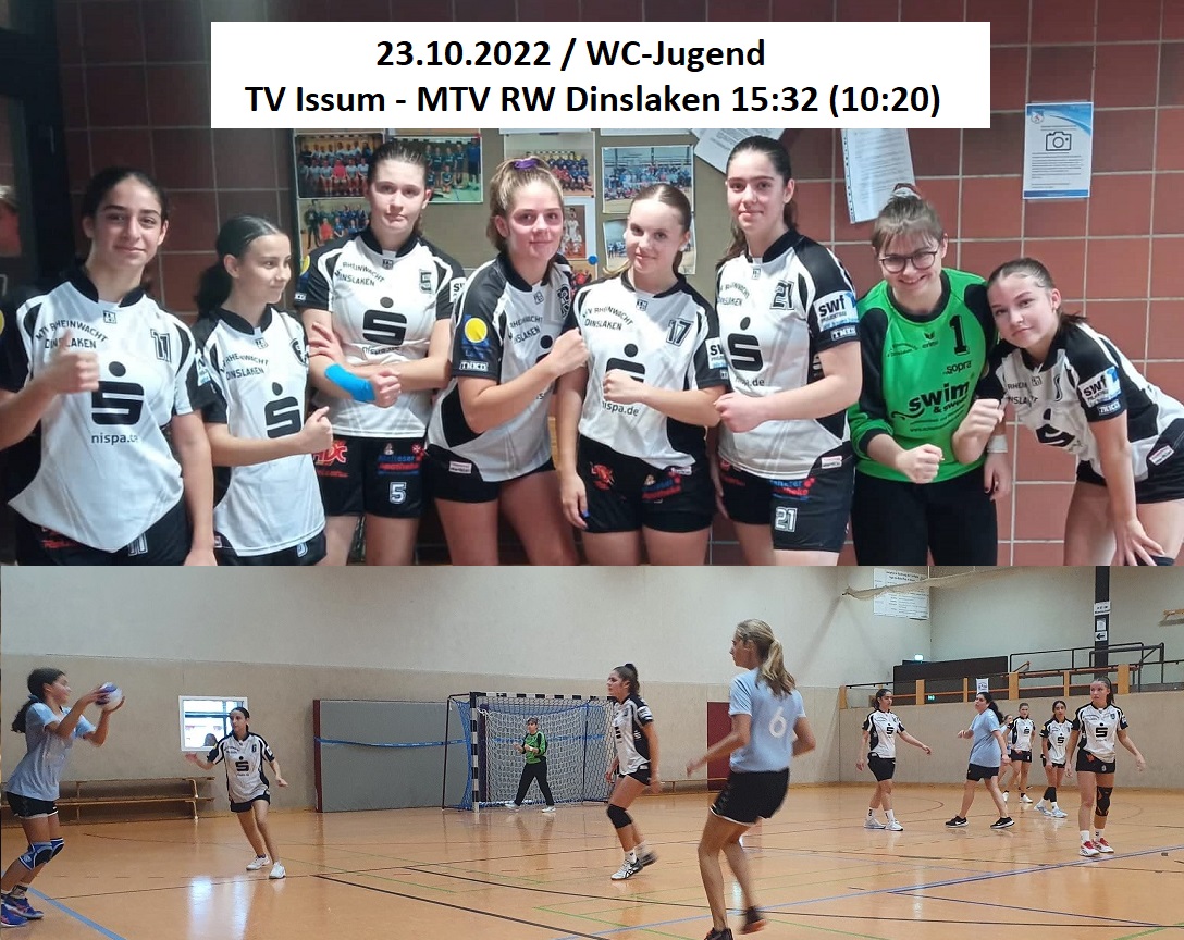 WC Jugend Der MTV Dinslaken lässt sich gegen Gladbeck nicht hängen