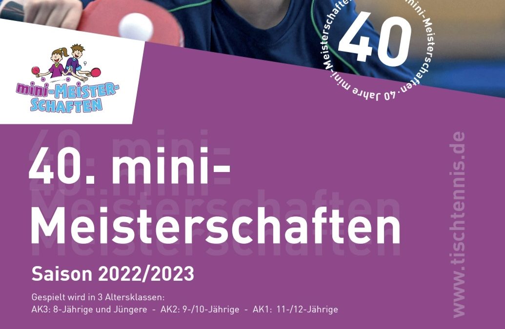 mini-Meisterschaften 2022/2023