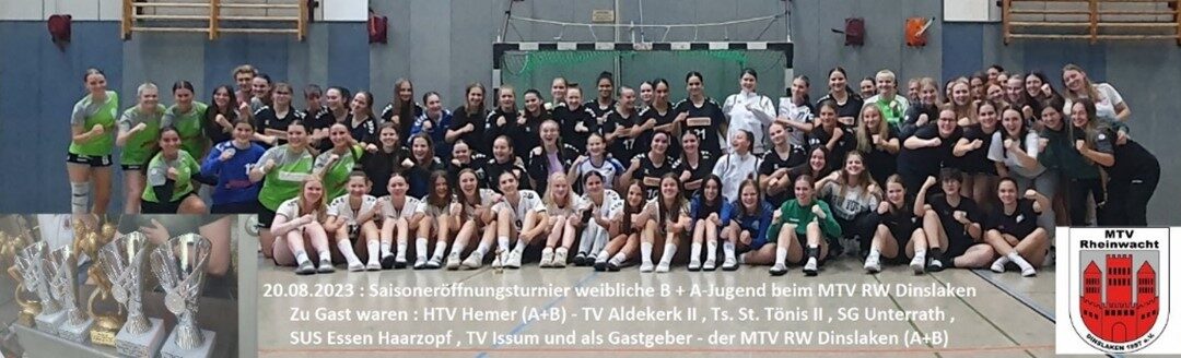 Stark besetztes Turnier bietet 9 Stunden umkämpften Handball auf hohen Niveau