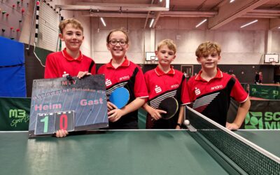 Dritter Spieltag für den Tischtennis-Nachwuchs