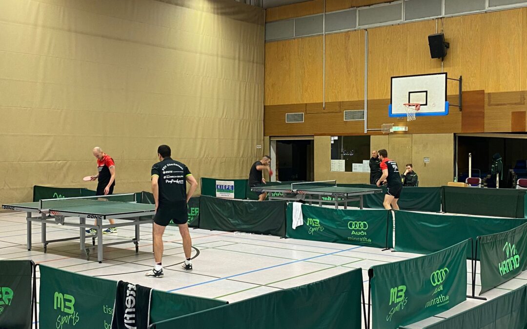 1. Herren teilt sich die Punkte in Oberhausen