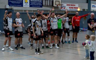 Wie der MTV Rheinwacht Dinslaken II den Durchmarsch feiert