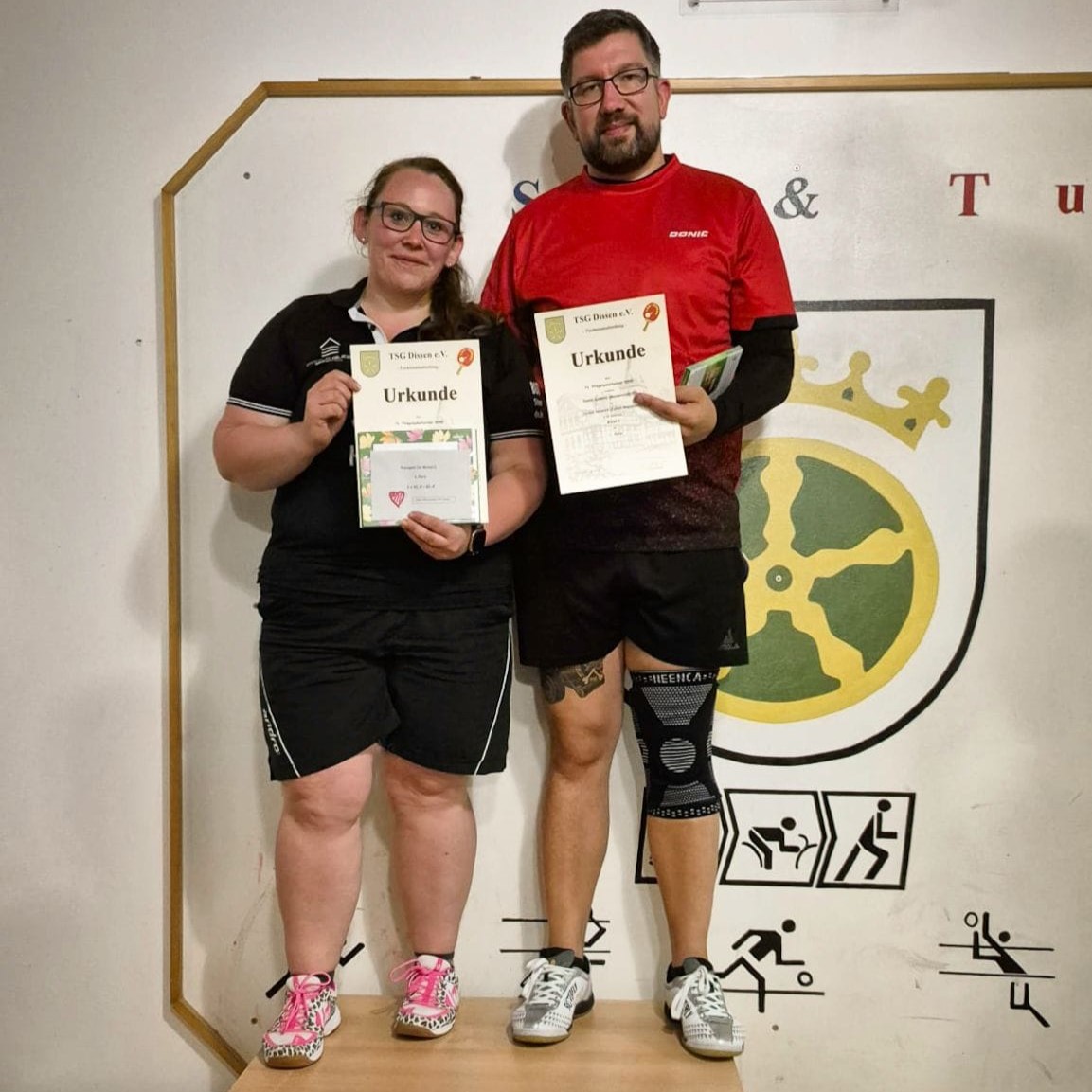 Dissen 2025 Siegerehrung Mixed C Jungen 13