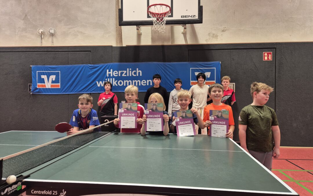 Ortsentscheid mini-Meisterschaften beim MTV Rheinwacht Dinslaken