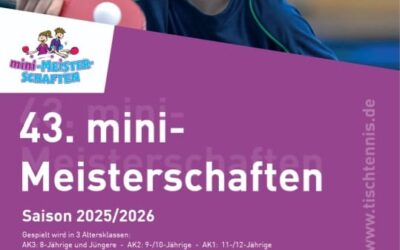 Ortsentscheid mini-Meisterschaften beim MTV Rheinwacht Dinslaken